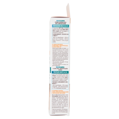 Garnier Ambre Solaire Fluido Anti Imperfezioni alla Niacinamide SPF50 40 ml